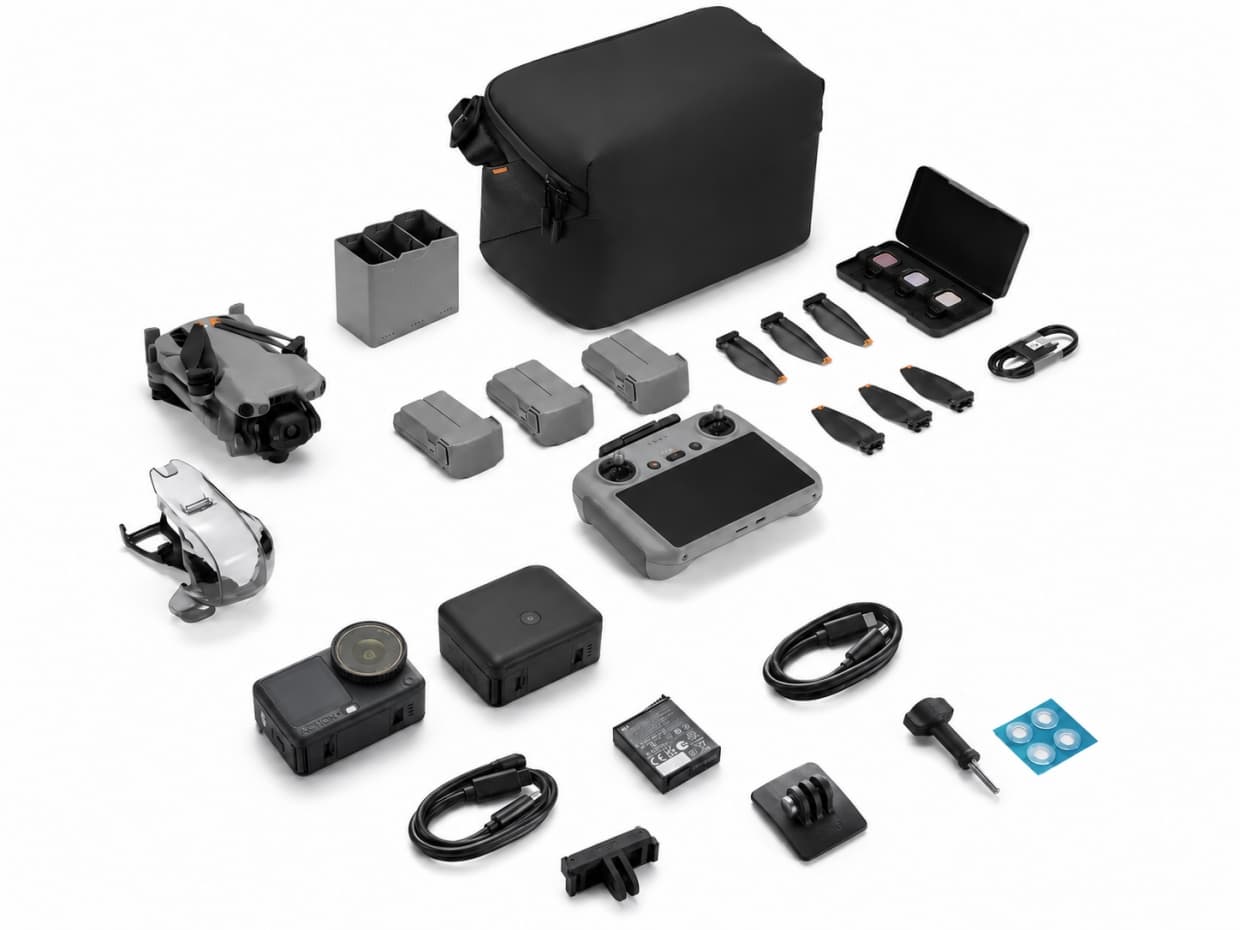 COMBO DRONE DJI MINI 5 PRO FLY MORE COMBO (DJI RC 2) + OA 6 STANDARD