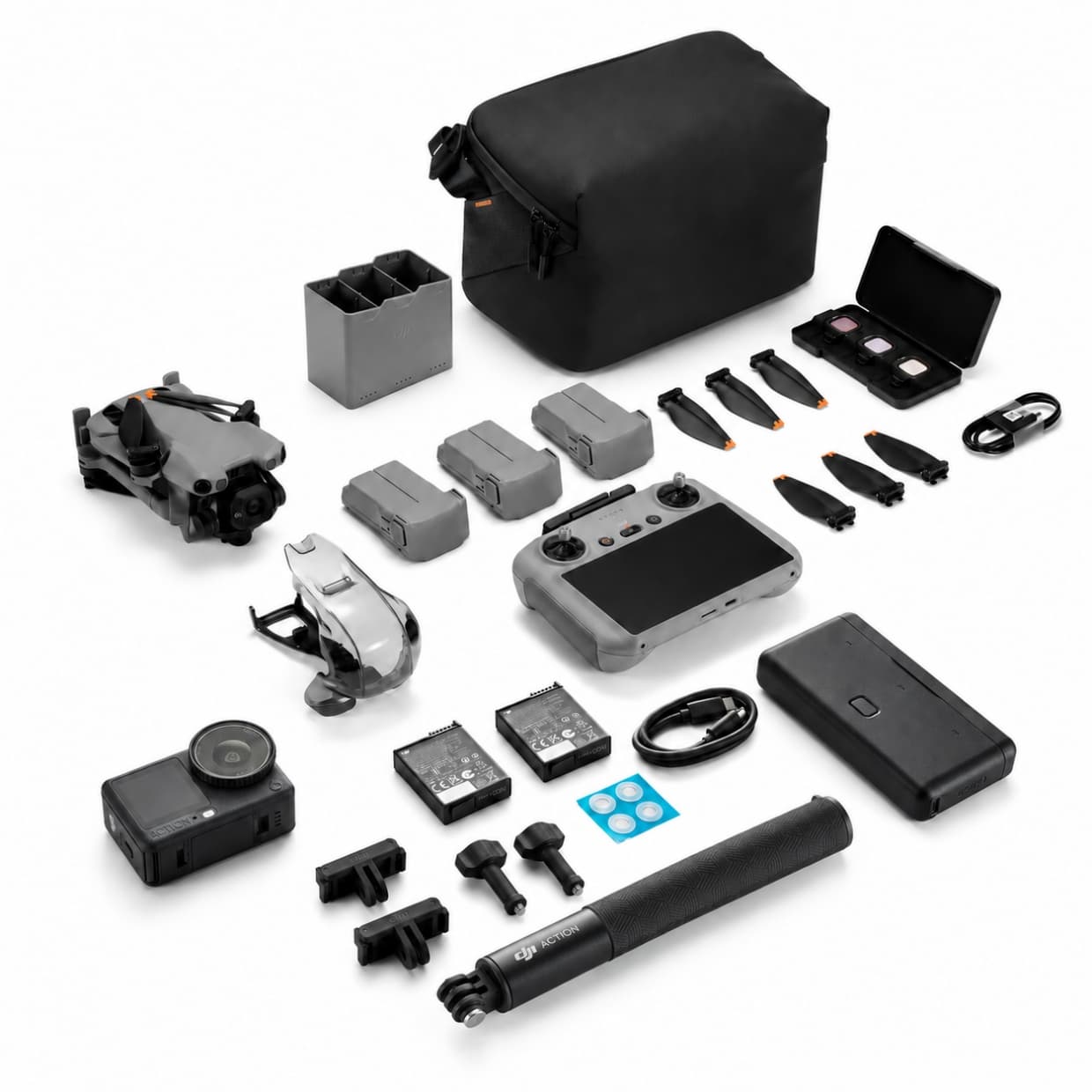 COMBO DRONE DJI MINI 5 PRO FLY MORE COMBO PLUS (DJI RC 2) + OA 6 ADVENT