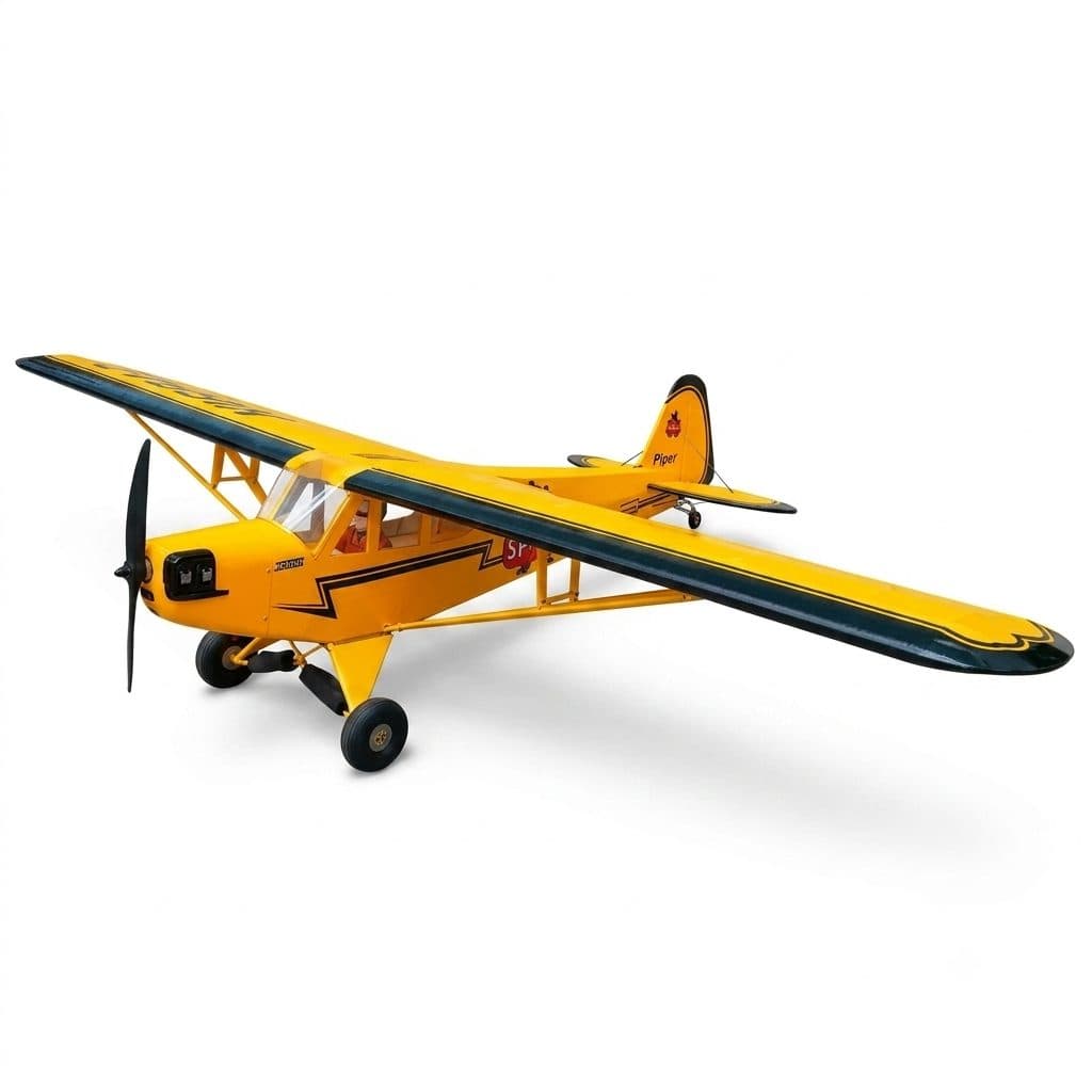AVIAO SEAGULL PIPER J-3 CUB 20-26 88.2" ARF YELLOW/BLACK SEA74N
