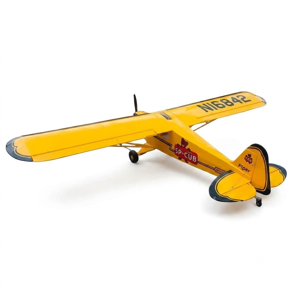 AVIAO SEAGULL PIPER J-3 CUB 20-26 88.2" ARF YELLOW/BLACK SEA74N