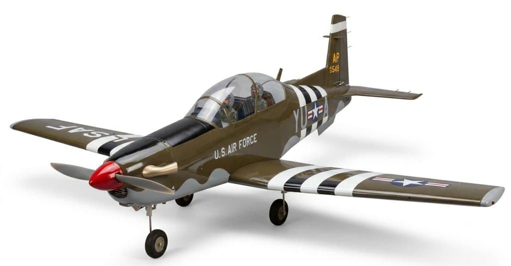 AVIAO SEAGULL T-6A TEXAN II B-26 MARAUDER 75-91 63" W/RETRACT SEA103M