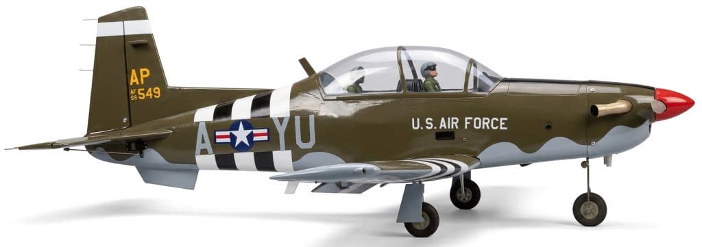 AVIAO SEAGULL T-6A TEXAN II B-26 MARAUDER 75-91 63" W/RETRACT SEA103M