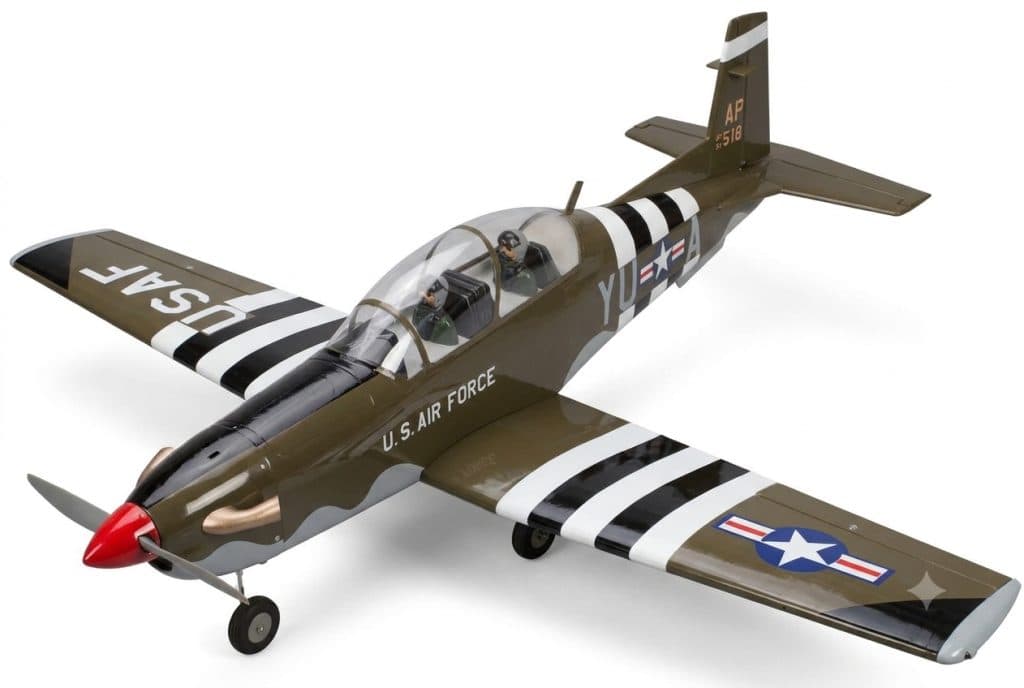 AVIAO SEAGULL T-6A TEXAN II B-26 MARAUDER 75-91 63" W/RETRACT SEA103M