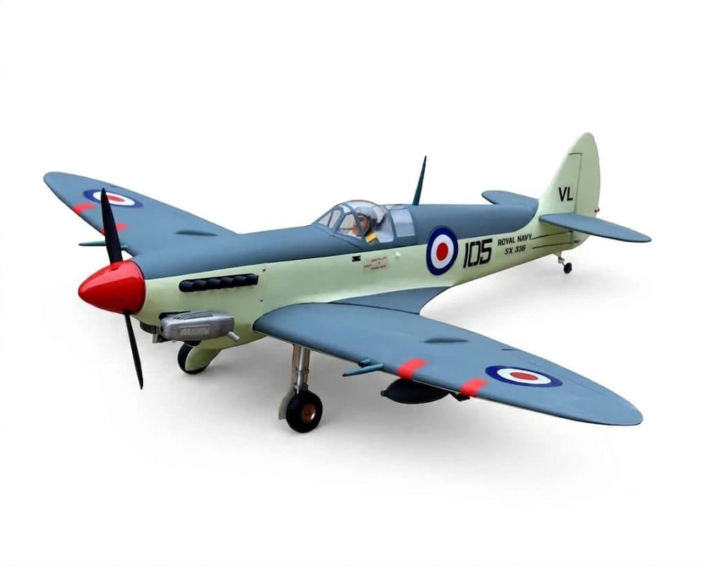 AVIAO SEAGULL SUPERMARINE SEAFIRE 15-20 65" W/RETRACTS ARF SEA116NGEAR