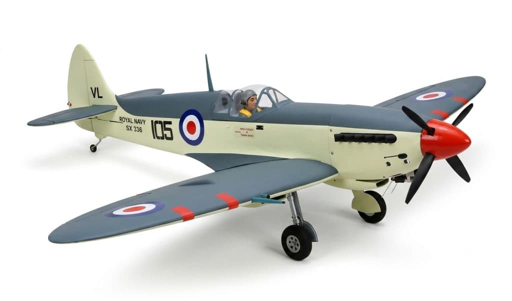 AVIAO SEAGULL SUPERMARINE SEAFIRE 15-20 65" W/RETRACTS ARF SEA116NGEAR