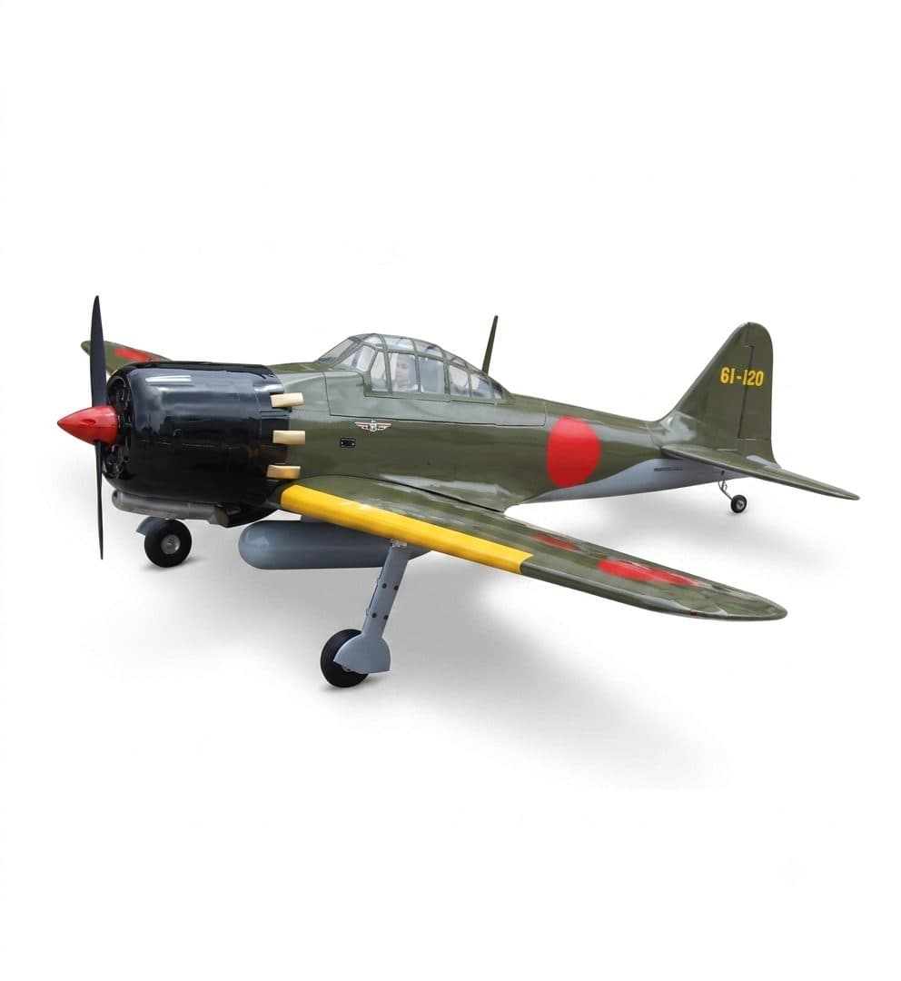 AVIAO SEAGULL A6M ZERO FIGHTER 67" ARF W/RETRACTS SEA123NGEAR