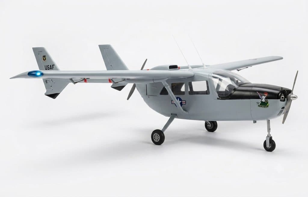 AVIAO SEAGULL CESSNA O-A2 SKYMASTER MILITARY 36-46 76.8" ARF SEA146US