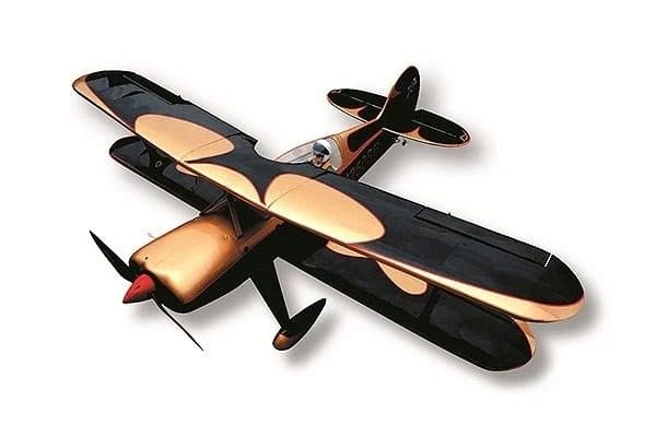 AVIAO SEAGULL STEEN SKYBOLT BI-PLANE N250SB 61" RED/BLACK ARF SEA237B