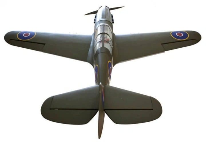 AVIAO SEAGULL P-40 WARHAWK SHARK HEAD 50-60 80" W/RETRACT ARF SEA250S
