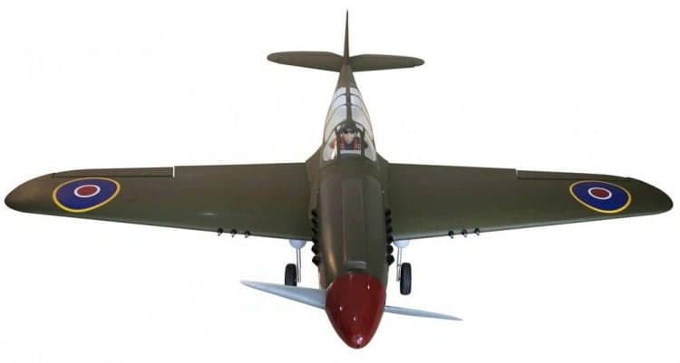 AVIAO SEAGULL P-40 WARHAWK SHARK HEAD 50-60 80" W/RETRACT ARF SEA250S