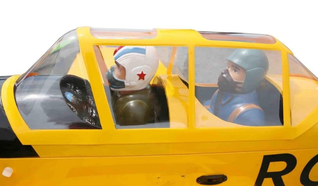 AVIAO SEAGULL 1/5 DHC-1 CHIPMUNK 80" ARF YELLOW SEA304Y