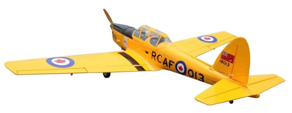 AVIAO SEAGULL 1/5 DHC-1 CHIPMUNK 80" ARF YELLOW SEA304Y