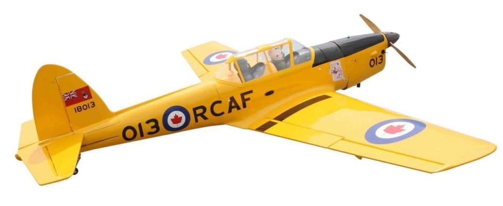 AVIAO SEAGULL 1/5 DHC-1 CHIPMUNK 80" ARF YELLOW SEA304Y