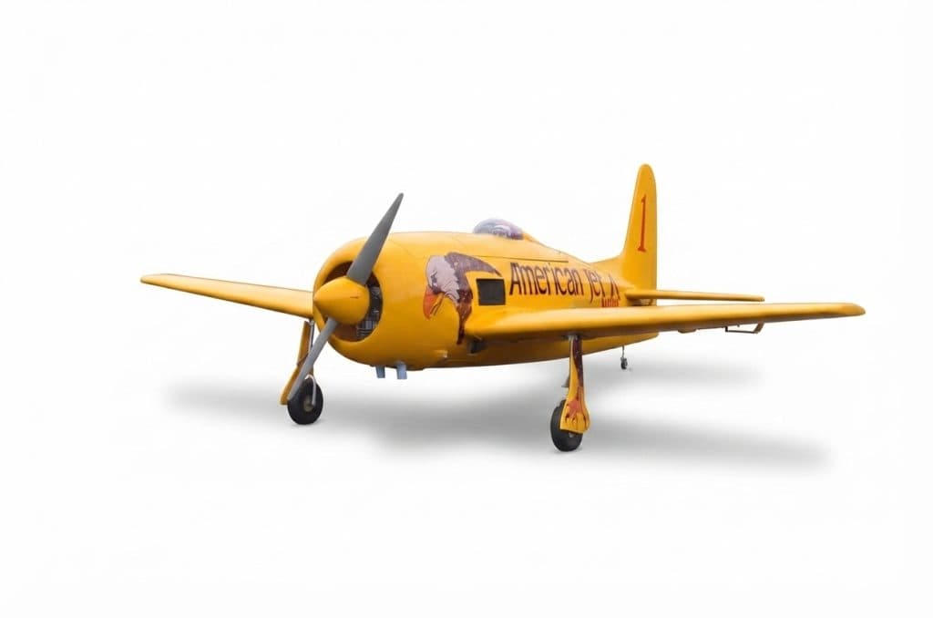 AVIAO SEAGULL GRUMMAN F8F-2 BEARCAT CONQUEST I ARF W/RETRACT SEA324Y