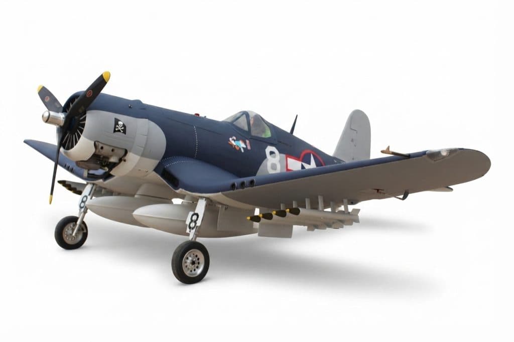 AVIAO SEAGULL F4U GOODYEAR FG-1D GIANT 87" ARF W/RETRACTS SEA361GEAR