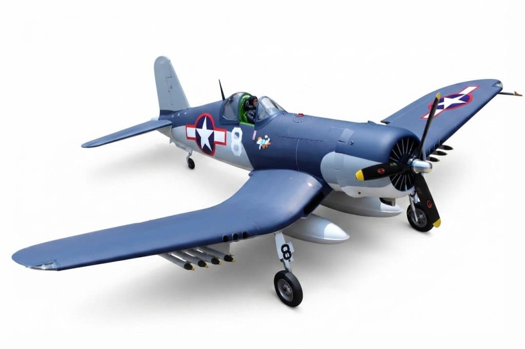 AVIAO SEAGULL F4U GOODYEAR FG-1D GIANT 87" ARF W/RETRACTS SEA361GEAR