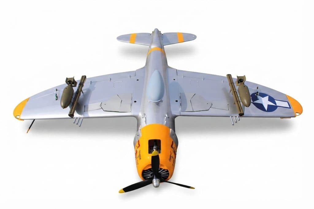 AVIAO SEAGULL P-47 DAN'T BOONE GIANT 55-60 81" W/RETRACT SEA306NDBGEAR