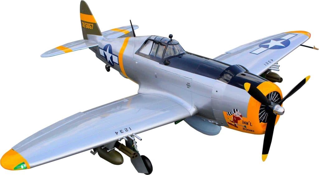 AVIAO SEAGULL P-47 DAN'T BOONE GIANT 55-60 81" W/RETRACT SEA306NDBGEAR