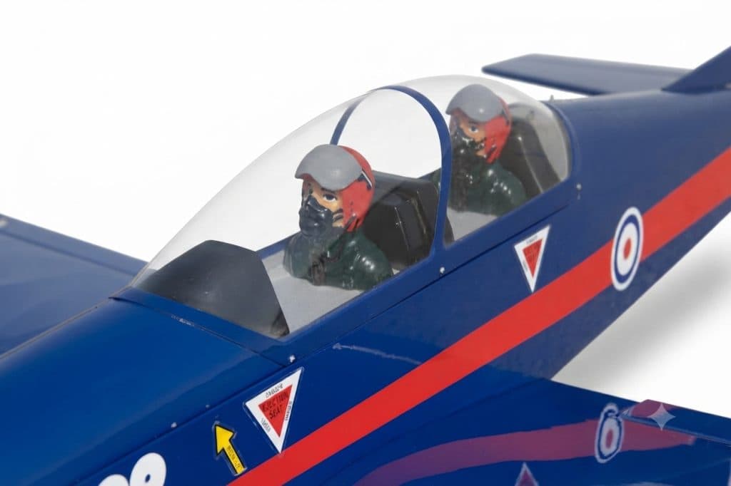 AVIAO SEAGULL PILATUS UK AIR FORCE PC-9 60.6" ARF BLUE/RED SEA401B
