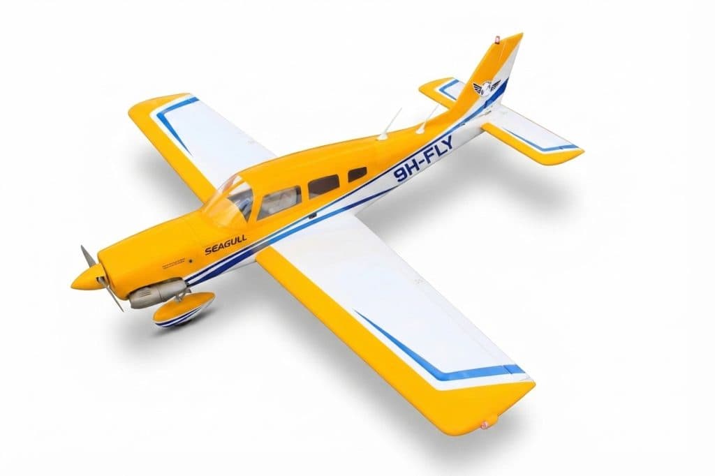 AVIAO SEAGULL PIPER CHEROKEE 60" ARF YELLOW SEA386