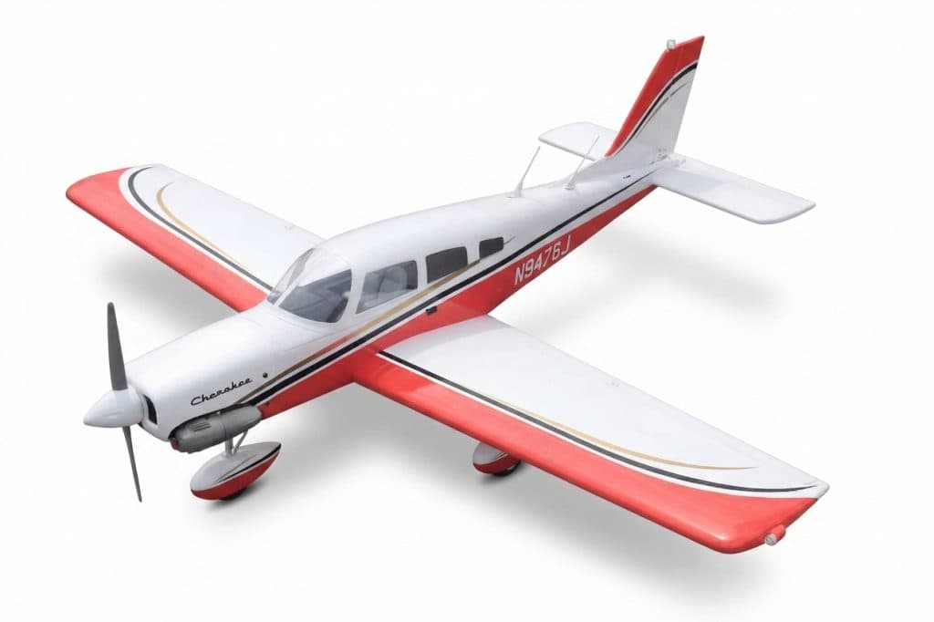 AVIAO SEAGULL PIPER CHEROKEE 60" ARF RED SEA386R