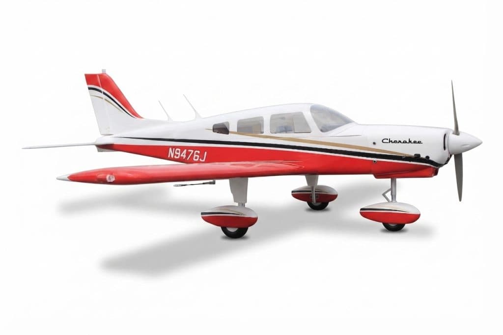 AVIAO SEAGULL PIPER CHEROKEE 60" ARF RED SEA386R