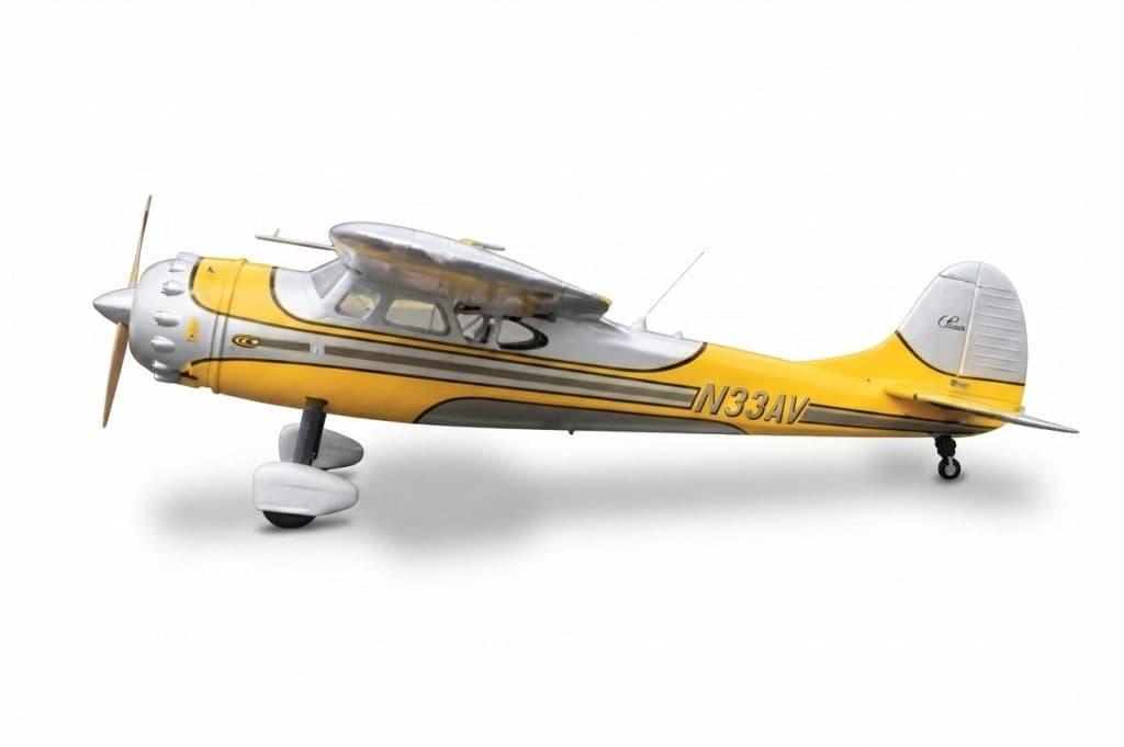 AVIAO SEAGULL CESSNA 195 35-40 90" ARF YELLOW SEA409