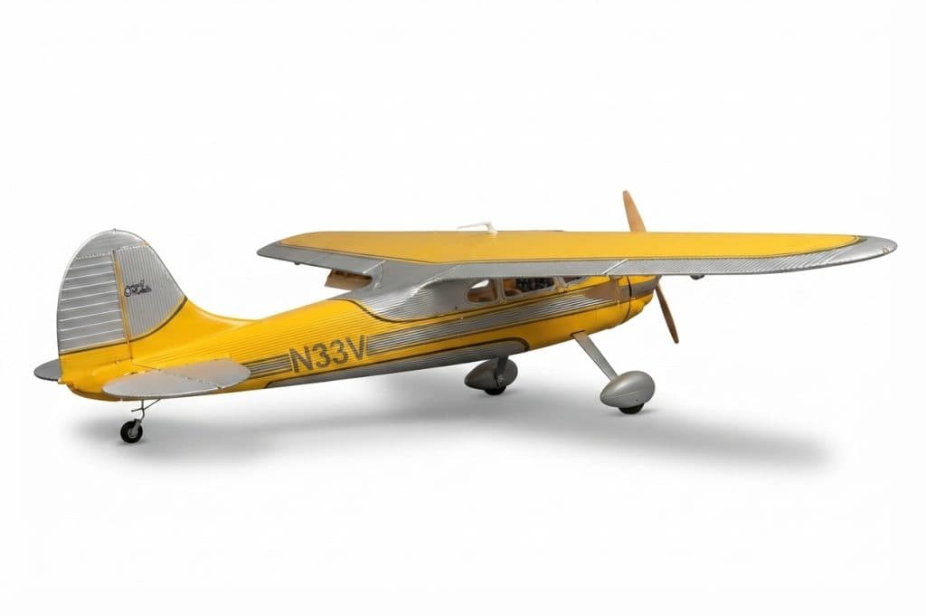 AVIAO SEAGULL CESSNA 195 35-40 90" ARF YELLOW SEA409
