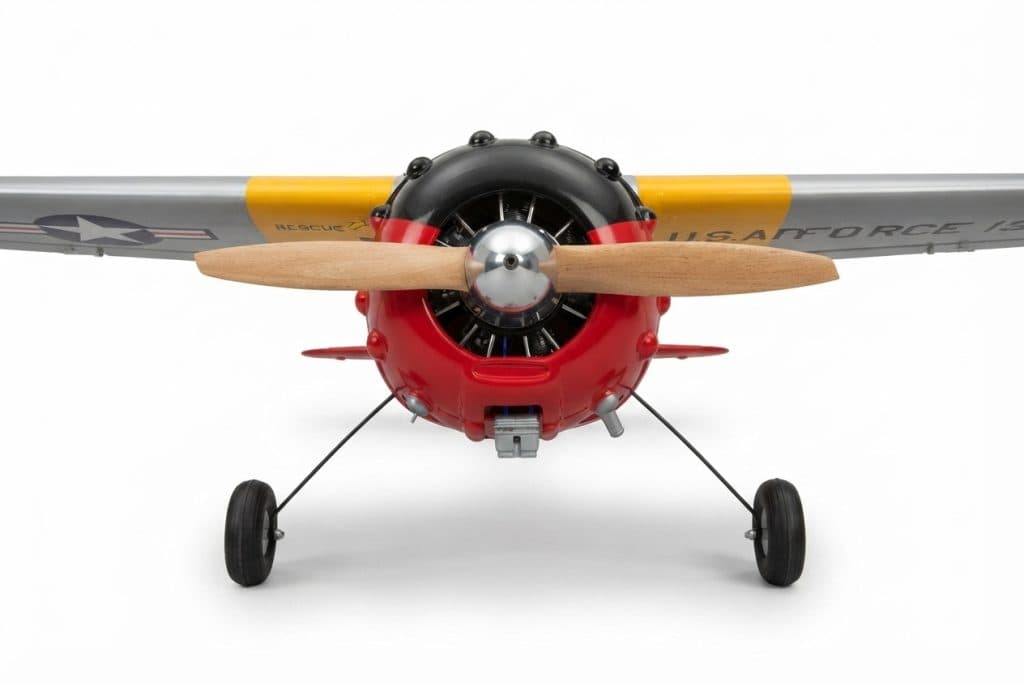 AVIAO SEAGULL CESSNA 195 35-40 90" ARF RED SEA409.USAF