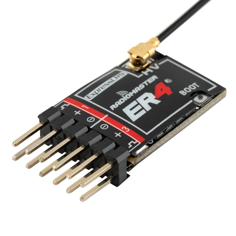 Receptor RADIOMASTER 4CH ER4 2.4GHZ ELRS PWM