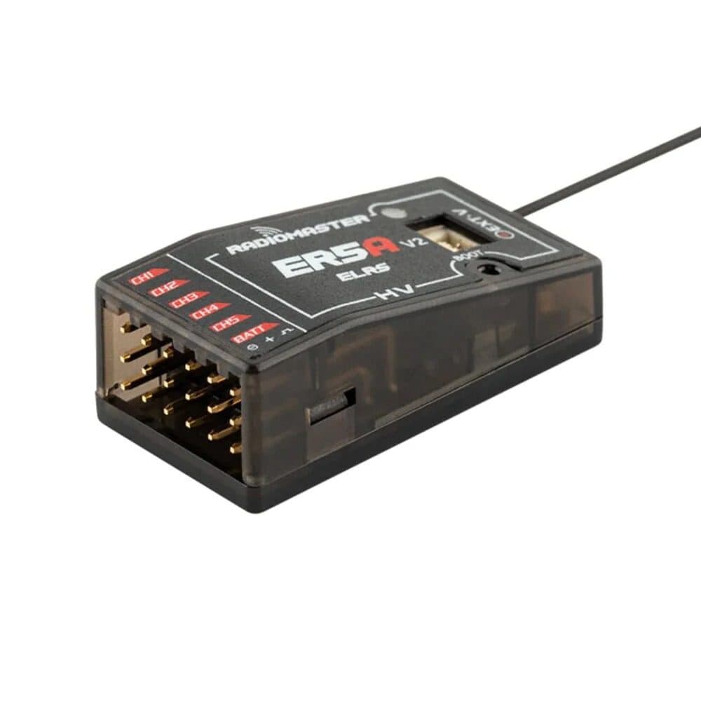 Receptor RADIOMASTER 5CH ER5A V2 2.4GHZ ELRS PWM