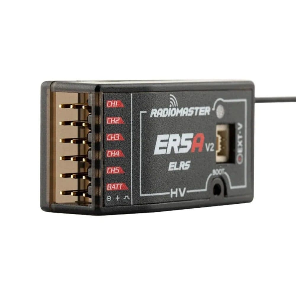 Receptor RADIOMASTER 5CH ER5A V2 2.4GHZ ELRS PWM