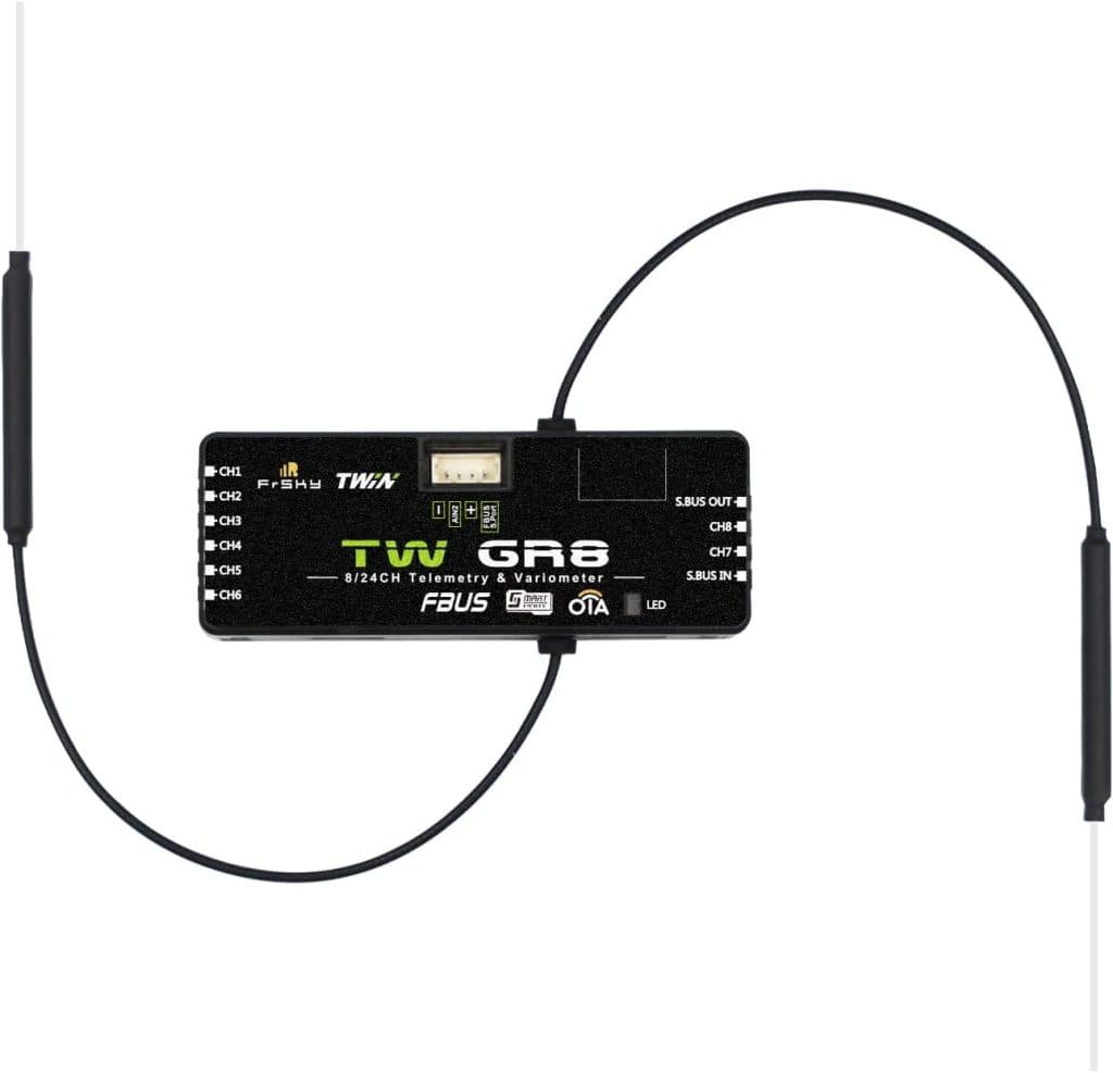 Receptor FRSKY 8CH TW SR8 TWIN 2.4G