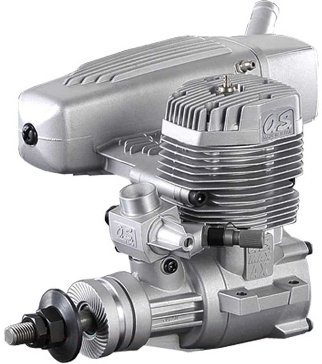 MOTOR OS 95AX (61C) con ESCAPE W/E-4040 SILENCER 19120