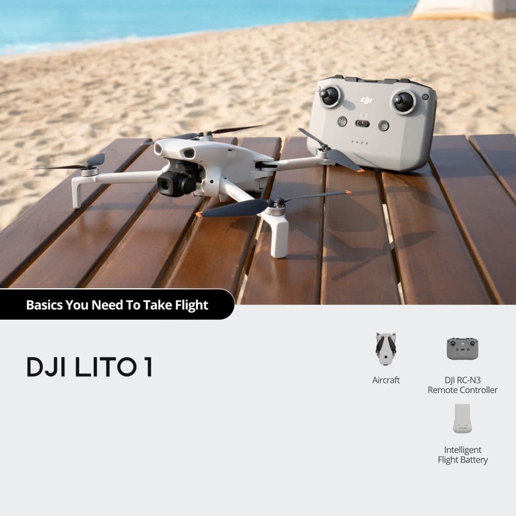 DRONE DJI LITO 1 (Parlante AMASSADA)