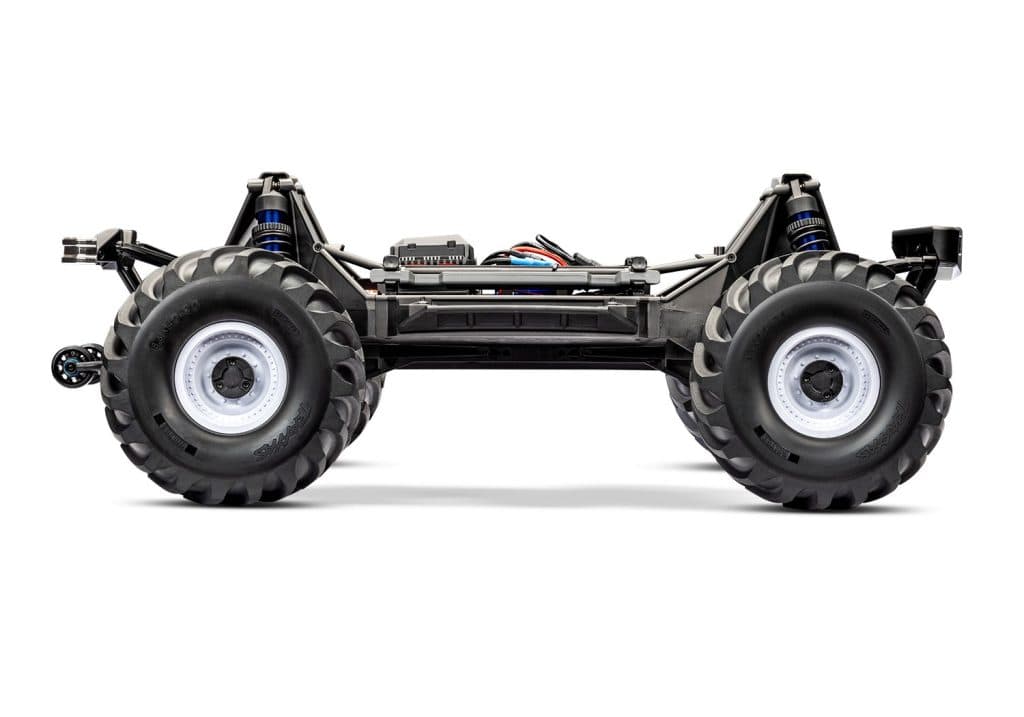 CARRO TRAXXAS X-MAXX MT CHASSIS KIT 77036-4 W/BOLHA 7691-BLUE