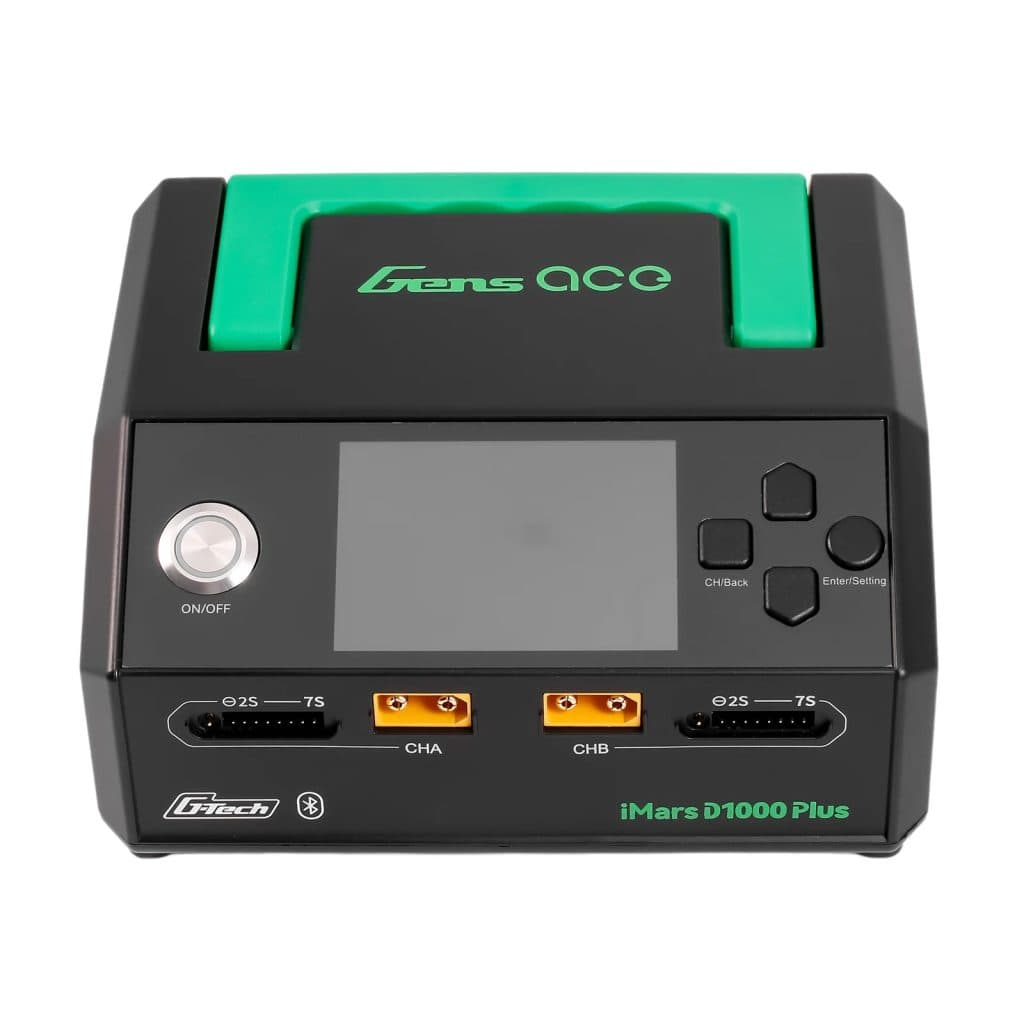 Cargador GENS ACE IMARS D1000 PLUS G-TECH DUAL 1-7S 1000W GEAD1000 PLUS