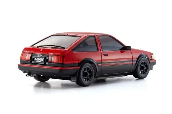 CARRO KYOSHO MINI-Z AWD TOYOTA COROLLA LEVIN AE86 RED/BLACK 32641RBK