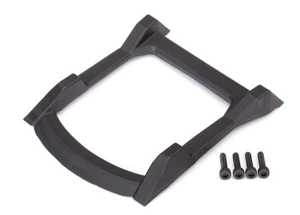 TRAXXAS ACC RUSTLER 4X4 BLACK ROOF SKID PLATE 6728