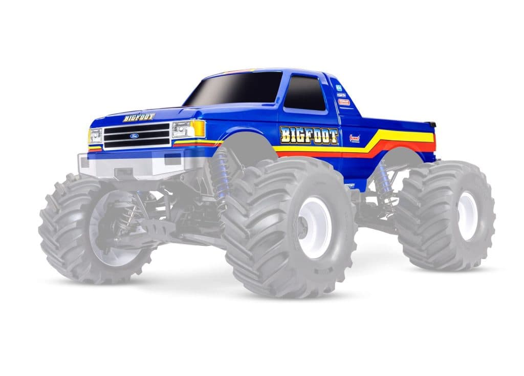 BOLHA TRAXXAS BLACK X-MONSTER BIGFOOT N.8 7691-BLUE