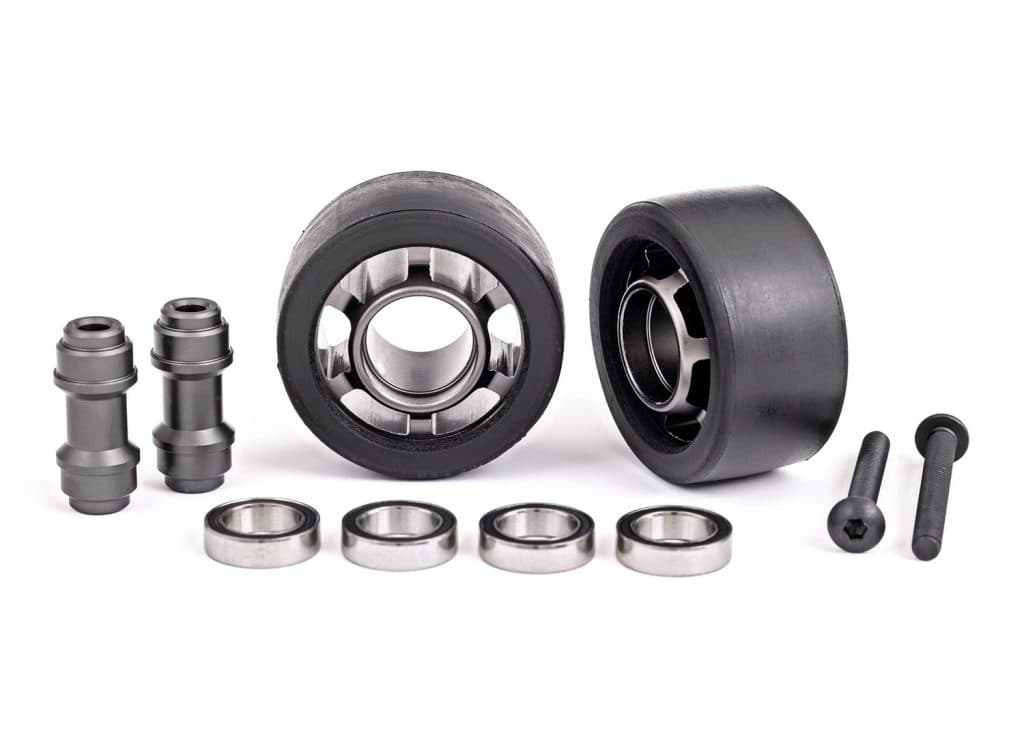 RODA TRAXXAS WHEELIE BAR ALUMINUM GRAY 7775A