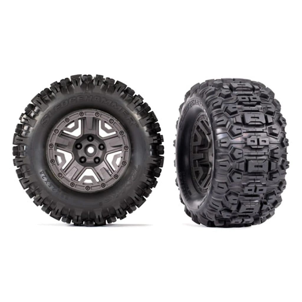 RODA TRAXXAS SLEDGEHAMMER 2.8" 12MM GRAY (STAMPEDE) 9072-GRAY