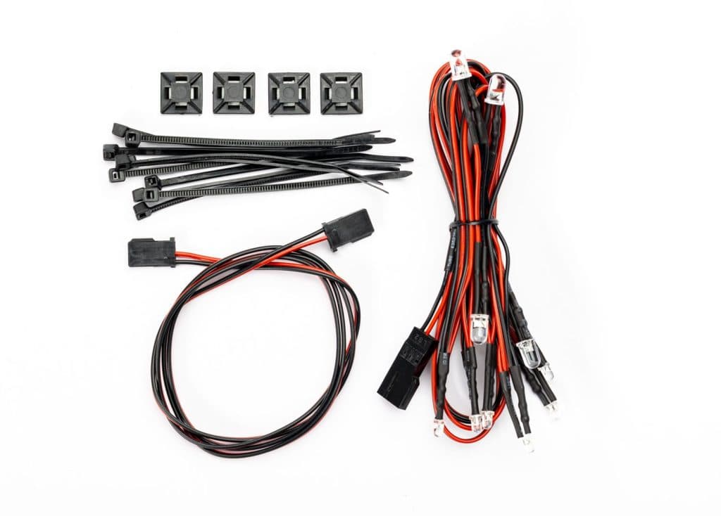 TRAXXAS ACC BOAT TRAILER LED LIGHTS/WIRE HARNESS (10350/10650) 10349X