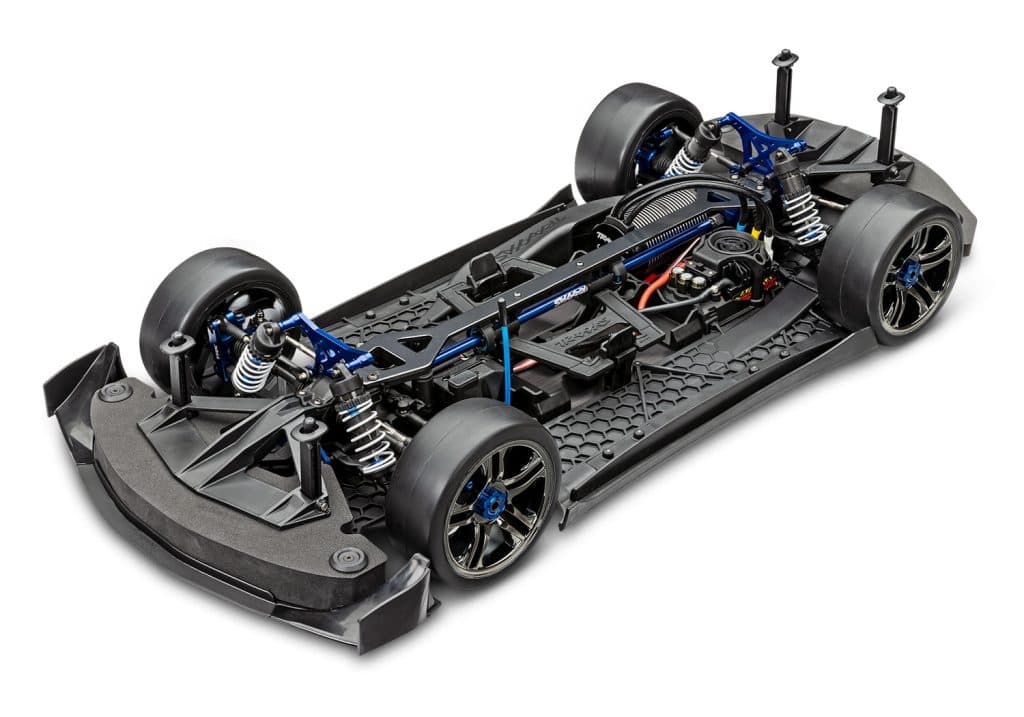 CARRO TRAXXAS 1/7 XO-1 SUPERCAR AWD 6S TSM BLUE 64077-3