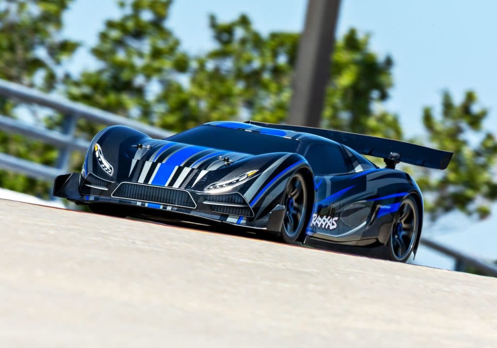 CARRO TRAXXAS 1/7 XO-1 SUPERCAR AWD 6S TSM BLUE 64077-3