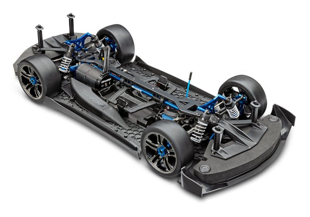 CARRO TRAXXAS 1/7 XO-1 SUPERCAR AWD 6S TSM BLUE 64077-3