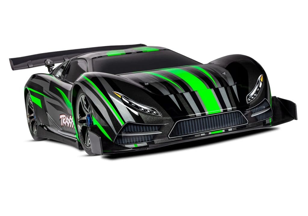 CARRO TRAXXAS 1/7 XO-1 SUPERCAR AWD 6S TSM GREEM 64077-3