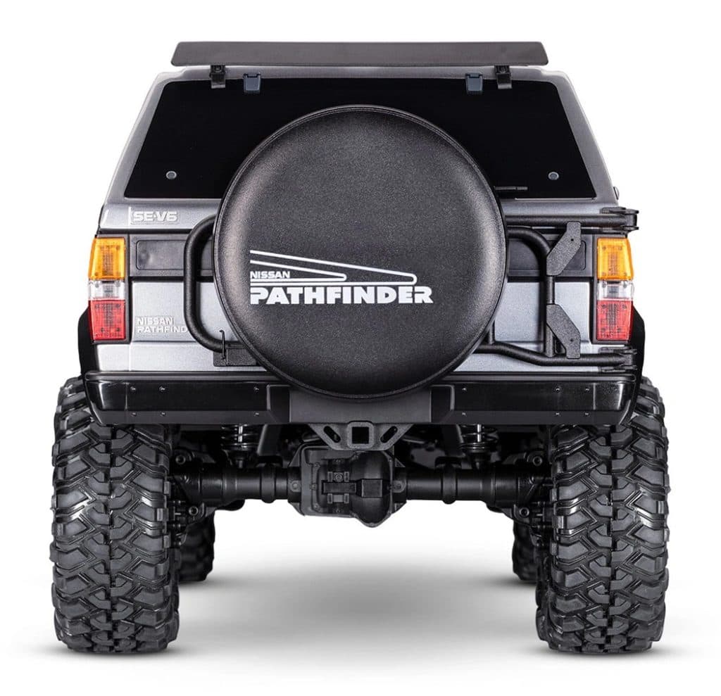 CARRO TRAXXAS 1/10 TRX-4 NISSAN PATHFINDER SILVER 110056-4
