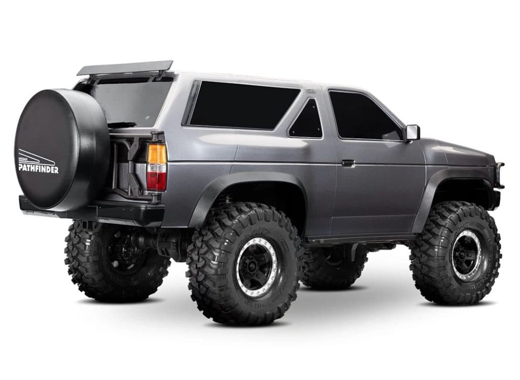CARRO TRAXXAS 1/10 TRX-4 NISSAN PATHFINDER SILVER 110056-4