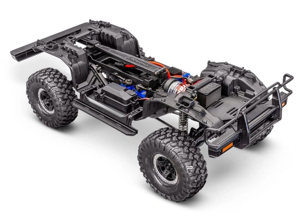 CARRO TRAXXAS 1/10 TRX-4 NISSAN PATHFINDER SILVER 110056-4